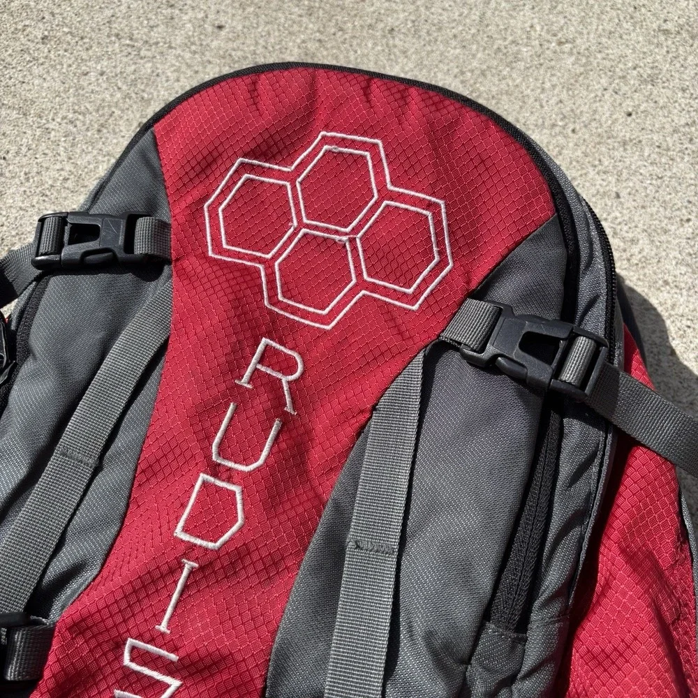 Rudis Wrestling Genesis Gearpack Backpack Red Southeastern States w/ Rain Cover
